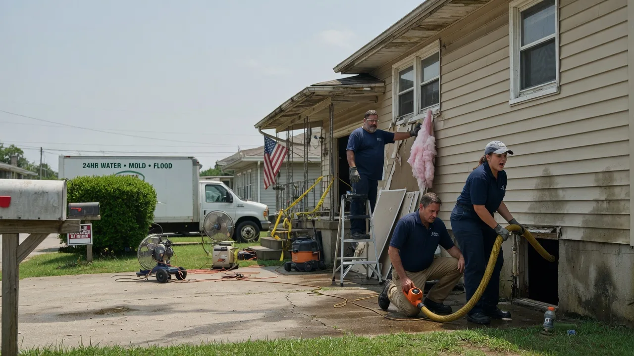 Water Damage Repair in Glade Valley, NC near me